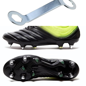 Clous <span class=keywords><strong>de</strong></span> football en aluminium SG personnalisés, 11 mm, 13 mm, en métal, pour chaussures <span class=keywords><strong>de</strong></span> football, tous types, moulés par procédé <span class=keywords><strong>de</strong></span> dessin - Product Image 6