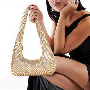 Bolso de mano con lentejuelas brillantes, bolso de mujer, directo de fábrica, uso diario, banquete y fiesta, bolso de lujo para mujer - Product Image 2