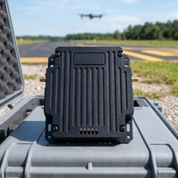 Répéteur radio COFDM XINGKAITECH 30-50 km en alliage d'aluminium certifié CE pour drone UAV à large bande IP Mesh à fréquence sauteuse FHSS