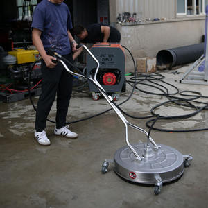 Épurateur <span class=keywords><strong>de</strong></span> sol industriel en plastique <span class=keywords><strong>de</strong></span> 20 pouces, nettoyeur rotatif <span class=keywords><strong>de</strong></span> surface plane pour <span class=keywords><strong>terrasse</strong></span>, passerelle, piscine - Product Image 2