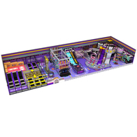 Modernes Design Interaktives Spielgerät Indoor-Spielplatzausrüstung Softplay-Klettergerüst Rutsche Bällebad für Kleinkinder Kindertagesstätte Spielcenter