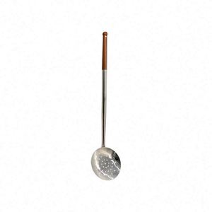 Utensilios de Cocina Nuevos a Precio de Fábrica, Herramientas de Cocina, Espátula Comercial de Acero Inoxidable 18/20/24 con Mango de Madera - Product Image 3