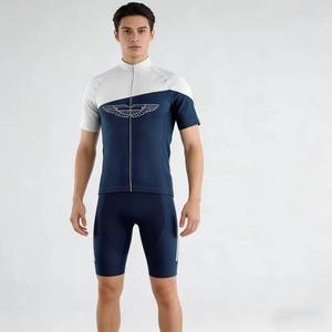 Maillot de Ciclismo Cortavientos con Cremallera Completa, Ligero, Transpirable y de Secado Rápido con Diseño de Bloques de Color para Eventos de Ciclismo de Carretera y Montaña - Product Image 5