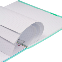 Pages de recharge A4 pour carnet à spirales, trous en forme de champignon, papier de remplissage pour planificateur, feuilles de journal, bloc-notes, lignes, grille, pages vierges