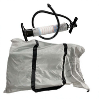 Baignoire à glace gonflable intérieure/extérieure - Baignoire froide en PVC avec couvercle pour la récupération sportive
