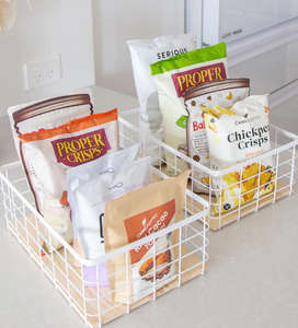 ตะกร้าเก็บของแบบลวดโลหะสีดำคุณภาพสูง รูปทรงสี่เหลี่ยมผืนผ้า <span class=keywords><strong>ราคา</strong></span>ประหยัด พร้อมฐาน<span class=keywords><strong>ไม้</strong></span> สำหรับวางบนเคาน์เตอร์ - Product Image 5