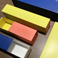 Großhandel Maßgefertigte Bedruckte Lange Rechteckige Papierbox mit Kunststoffeinsatz für Macaron-, Schokoladen- und Süßigkeitenverpackungen Geschenkboxen