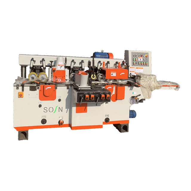 4 Four Side Moulder Wood Thickness Planer Machine Woodworking Surface Planner Thicknesser Machine for Sale