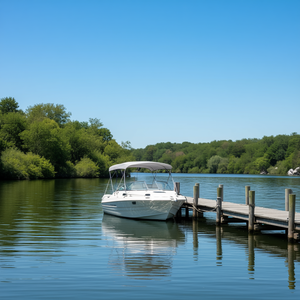 Auvent de bateau 3-Bow de 6 pieds de long en polyester 600D, couvre-bateau Bimini gris clair - Product Image 2