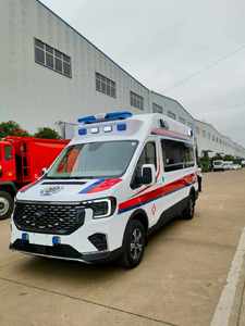 Venta al por mayor de ambulancias Foton nuevas, ambulancias Ford diésel de emergencia, automáticas, 4x4, con volante a la izquierda, a precios económicos. - Product Image 4