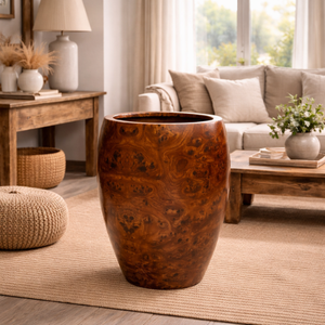 Eco-Friendly Lightweight Sustainable Home And Garden Use Best Quality New Design Fiberglass <b>Planters</b> Pots - Product Image 3