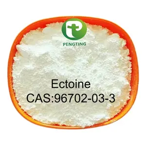 Poudre cosmétique de blanc de poudre d'ECTOINE de pureté de CAS 96702 99% de matières premières de peptides quotidiens de produits chimiques