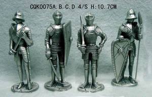 Armure de <span class=keywords><strong>chasseur</strong></span>, armure grecque, armure gothique, statues en métal, décoration d'intérieur - Product Image 2