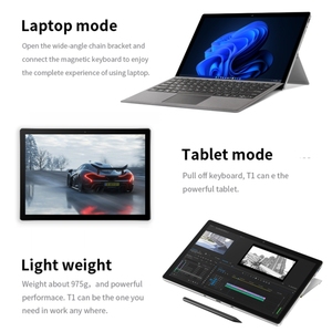 Tablette PC T1 2 en 1 13 pouces 8 go + ONE-NETBOOK go <span class=keywords><strong>Win</strong></span> 11 Turbo <span class=keywords><strong>Max</strong></span> 256 GHz avec clavier, ordinateur portable de jeu éducatif, meilleur prix 4.4 - Product Image 6