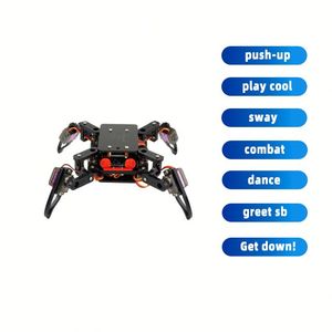 Insectbot <span class=keywords><strong>programmable</strong></span> Hexa bricolage <span class=keywords><strong>Kit</strong></span> de tige de <span class=keywords><strong>Robot</strong></span> Kits de robotique d'araignée intelligente pour l'école éducatifs enfants adultes - Product Image 2
