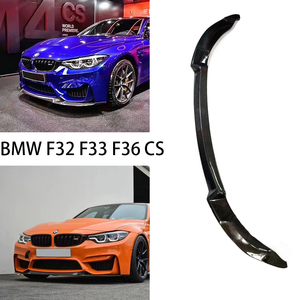 Pour Série 4 F32/F33/F36 Coupé Style CS Lèvre avant en fibre de carbone 2013-2019 - Product Image 2