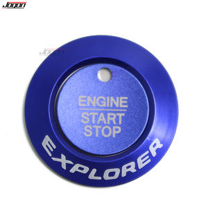 Cubierta de Repuesto para el Botón de Encendido del Motor del Automóvil, Accesorios para el Interruptor de Parada, Decoración con Llave para <span class=keywords><strong>Ford</strong></span> <span class=keywords><strong>Explorer</strong></span> 2016 <span class=keywords><strong>2017</strong></span> 2018 2019 - Product Image 2