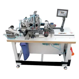Promotion SOMAX SM-06 Automatic Rib Cuff Bottom Attaching Machine For Hoodies and Coat