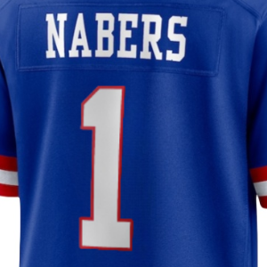 Khâu áo bóng đá mỹ New York 1 malik nabers 12 Darren Waller 5 kayvon thibodeaux 8 Daniel Jones - Product Image 3