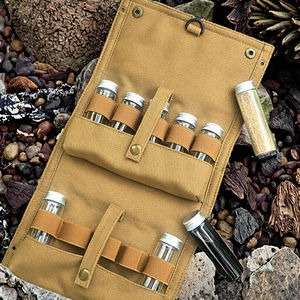 Sac de rangement pliable en toile durable et léger pour le camping en plein air, ensemble portable de bouteilles de gaz et d'épices, randonnée, barbecue, fête, toutes saisons - Product Image 3