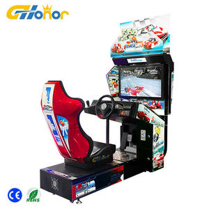 실내 오락실 코인식 차량 레이싱 시뮬레이터 게임기: 아웃런 드라이빙 토큰 게임기 - Product Image 3