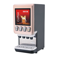 Machine à boissons chaudes automatique, machine à café instantané en poudre commerciale à vendre, distributeur de thé au lait commercial