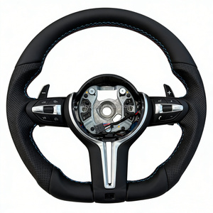 Volante de Cuero Premium al por Mayor para <span class=keywords><strong>BMW</strong></span> M2 M3 X6 E70 E90 E92 F30 F36 F82 <span class=keywords><strong>218i</strong></span> 328i - Product Image 1