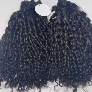 Insan saç demeti ham hint saç demeti, doğal saç demeti, İŞLENMEMİŞ SAÇ satıcı doğal bakire hint saç - Product Image 6