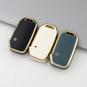 <span class=keywords><strong>Porte</strong></span>-clés de voiture en TPU à 4 boutons Gold Edge pour <span class=keywords><strong>porte</strong></span>-clés de voiture <span class=keywords><strong>Kia</strong></span> <span class=keywords><strong>Sportage</strong></span> 2022 - Product Image 5