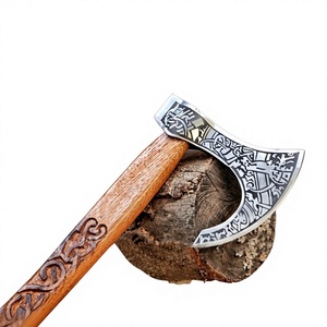 Cuchillo de supervivencia de alta calidad, hacha vikinga universal de acero inoxidable, hacha para uso en exteriores y camping, en venta a bajo precio. - Product Image 6