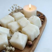 Mélange de cire de soja et de noix de coco de qualité supérieure en gros, matière première non toxique et écologique pour la fabrication de bougies