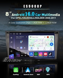 Erisin ES9008P Autoradio Android 16 da 8 Pollici per <span class=keywords><strong>Opel</strong></span> Vauxhall Holden, 8GB 128GB, CarPlay Wireless, DSP, GPS, 4G, Octa Core - Product Image 1