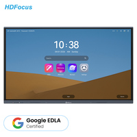 Pizarra Interactiva de 55, 65, 75, 85 y 86 Pulgadas con Ranura OPS para PC, para Enseñanza en Aulas Digitales, Pizarra Inteligente, Panel Plano Interactivo
