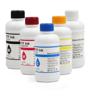 OCB 250ML Tintas DTF White Ink With ICC Profile for XP600 A3 F570 <b>A2</b> <b>Printer</b> Hot Transfer Printing - Product Image 1