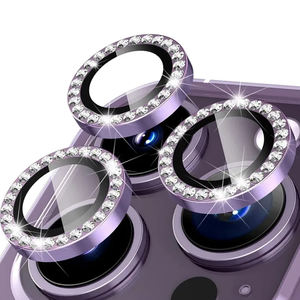 Cover completa diamante vetro temperato telefono di alta qualità Bling obiettivo della fotocamera protettore dello schermo per <span class=keywords><strong>Iphone</strong></span> 15 16 14 11 <span class=keywords><strong>12</strong></span> 13 <span class=keywords><strong>Pro</strong></span> <span class=keywords><strong>Max</strong></span> - Product Image 1