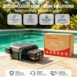 Robot nettoyeur de piscine automatique sans fil de haute qualité, outil de nettoyage robotique pour la surface de l'eau et les parois des piscines MFPS01 Aut - Product Image 4