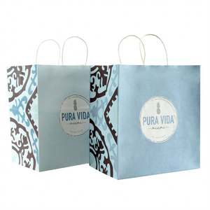 Bolsas de Papel Personalizadas KM al por Mayor, Bolsas de Boutique, Bolsas de Regalo de Papel Kraft de Lujo Personalizadas con su Propio Logotipo - Product Image 4