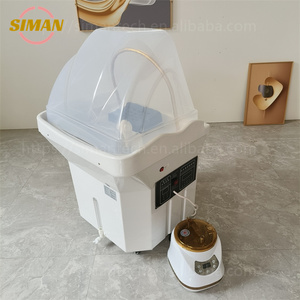 Station de lavage de cheveux commerciale Siman <span class=keywords><strong>sans</strong></span> raccordement au réseau, réservoir d'eaux usées 30L, chauffe-eau 220V, autoportante, mobile, pour salon - Product Image 1