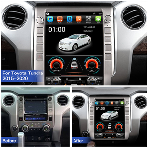Autoradio HFMidia 12,1 pouces avec écran vertical, lecteur multimédia vidéo, Bluetooth, CarPlay sans fil pour Toyota Tundra 2015-2020 - Product Image 5