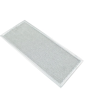 WB06X10596 ตัวกรองไขมันสำหรับไมโครเวฟ อะไหล่ตะแกรงอลูมิเนียมกรองไขมัน ตัวกรองอากาศเข้าผ่านพัดลมระบายอากาศเหนือเตาอบ - Product Image 1