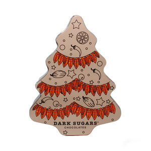 Christmas Custom Printed Gift <b>Tin</b> Box, Reusable Metal Storage Can for Gift Packaging, Logo Support - Product Image 1