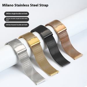 นาฬิกาอัจฉริยะสำหรับ Huawei GT5 Apple iWatch, สุดหรู<span class=keywords><strong>สาย</strong></span>04-22มม. <span class=keywords><strong>สาย</strong></span>สแตนเลสแบบ Milanese ระบายอากาศได้สายนาฬิกา GT5 - Product Image 5