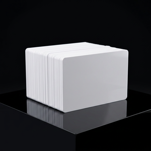 Factory Price UV Ink Printed Polycarbonate PC Material White Blank ID <b>Card</b> RFID Communication Interface for Membership 125kHz - Product Image 4