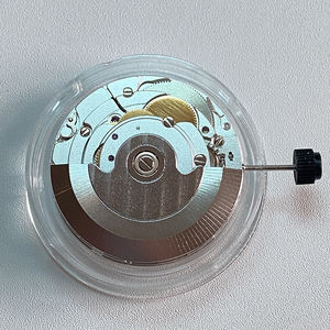 Mouvement Blanc Premium 2824, Date à 3 Positions, Amortisseur de Chocs Fleur de Prunier, Grandes Aiguilles, 28800 VPH, Performance Stable - Product Image 2