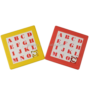 Nhựa trượt khối câu đố trò chơi Nhựa ghép Hình câu đố cho trẻ em 8cm di chuyển số câu đố - Product Image 1