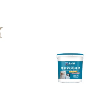 Pintura Epoxi Autonivelante para Pisos, Revestimiento Líquido Profesional de Dos Componentes, Brocha para Estacionamientos Comerciales - Product Image 1