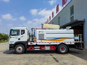 Nuevo camión Dongfeng de 10 toneladas para limpieza de paneles solares, camión de riego ferroviario, camión de pulverización para el embellecimiento de carreteras, precio. - Product Image 3