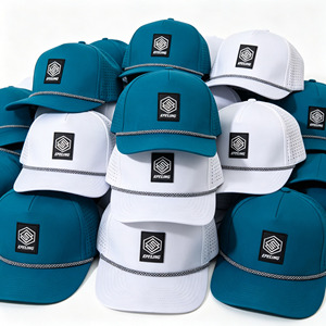 Cappelli da Golf Personalizzati con Logo 3D in PVC Traforato, Cappellini Sportivi a Rete con Corda, Berretto da Baseball - Product Image 2