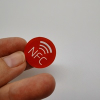 Programmable RFID Label/Printable NFC Chip Sticker Tag 13.56mhz RFID Sticker For Mobile phone