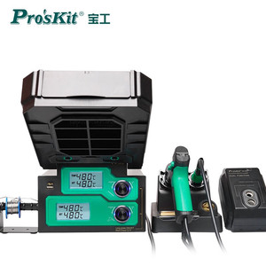 Nettoyeur de pointe de fer à souder ProKit SS-988, outil double fonction pour éliminer l'oxyde et la soudure - Product Image 2